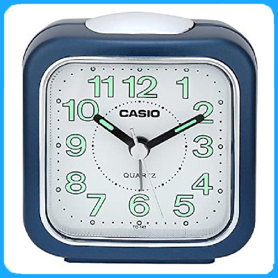 Đồng Hồ Để Bàn Casio TQ-142-2DF - Có Báo Thức  - Kích Thước ( 7.7×7.2×4.9 cm )