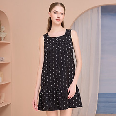 Đầm Satin Nữ Vincy Thoáng Mát DDS020S31