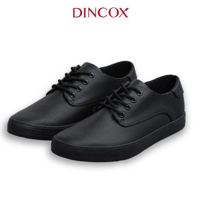 Giày Sneaker Da Nam DINCOX E11 Sang Trọng Lịch Thiệp Black