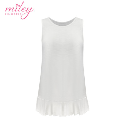 Đồ Mặc Nhà Nữ Sát Nách Thun Lụa Cao Cấp Natural Blow Miley Lingerie_DBC0201