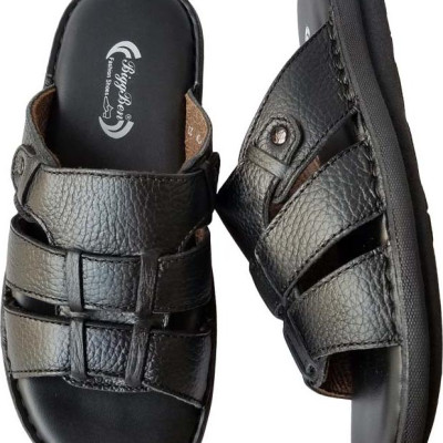 Dép Nam Da Bò BIGGBEN Cao Cấp DN225