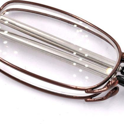 Kính gập 868 màu nâu tròng lão 1.5 độ