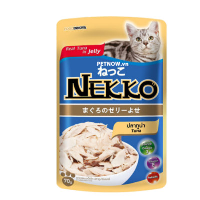Pate Nekko Jelly dạng thạch cho mèo đủ vị - 70g