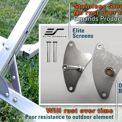 Màn Chiếu Elite Screens Dòng Yard Master 2, 120 inch Tỷ lệ Khung Hình 16:9 (Vùng hiển thị 149.9 x 265.9 cm) 1.3 Gain (OMS120H2) – Hàng Chính Hãng