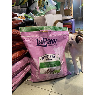 TÚI 10L - CÁT VỆ SINH - ĐẤT SÉT MIX THAN HOẠT TÍNH THƯƠNG HIỆU LAPAW CHO MÈO TÚI 10L - BAO BÌ MỚI