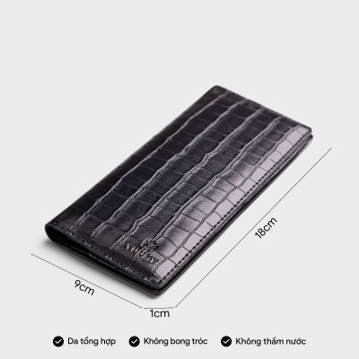 Ví Yuumy ( Thời trang nữ kiểu cầm tay dáng dài - Ví da Verein YV80 )