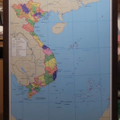 KHUNG BẢN ĐỒ HÀNH CHÍNH NCHXHCN VIỆT NAM