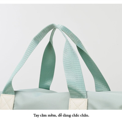 Túi Xách Du Lịch Đa Năng Cao Cấp Teement, Có Ngăn Đựng Giày Riêng Biệt, Ngăn Chống Thấm Nước - Hàng Chính Hãng