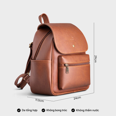 Balo Lata ( Thời trang nữ công sở cỡ lớn - Balo da BAL65 )