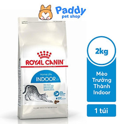  Hạt Royal Canin Indoor 27 Cho Mèo Nuôi Trong Nhà