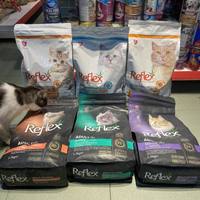 Hạt Reflex, Reflex Plus cho mèo, Hạt cho mèo con và mèo lớn xuất xứ Thổ Nhĩ Kỳ