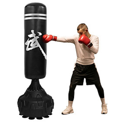 BG Trụ Đấm Bốc Tự Cân Bằng Cao Cấp BOXING PILE BG028-BG027-BG026, Bao Cát Đấm Bốc Võ Thuật,Trụ Hơi Đấm Bốc Phản Xạ