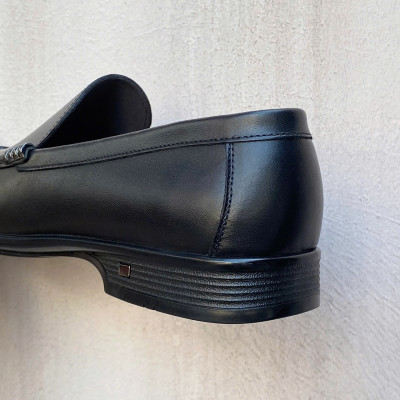 Giày Lười Nam Da Bò, Đế Cao Su 3cm, Mã Shoes-GL93