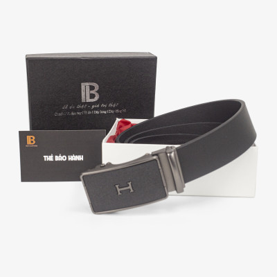 Thắt lưng nam, dây nịt nam da bò thật nguyên tấm Bụi Leather L110 - Khóa tự động, nhiều mặt khóa tùy chọn - Bảo hành 12 tháng