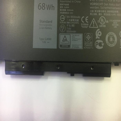 Pin Tương Thích Cho Laptop Máy Dell 5480 5580 5490 5590 - Đen - Đen - Hàng Nhập Khẩu New Seal TEEMO PC TEBAT1474