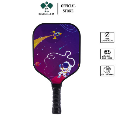 [Hoả tốc Hà Nội] Vợt pickleball trẻ em sợi thuỷ tinh siêu nhẹ, tay cầm chống trơn trượt, bề mặt fiber glass - Hàng chính hãng