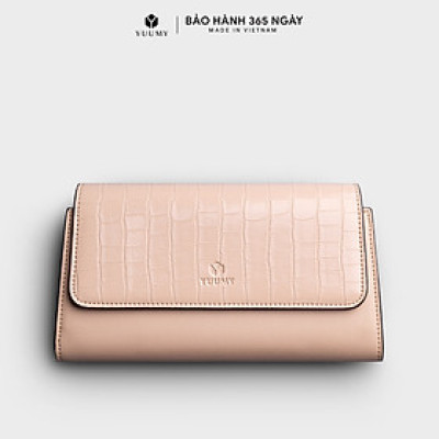 Ví Yuumy ( Thời trang nữ kiểu cầm tay dáng dài basic - Ví da Seasand YV86 )