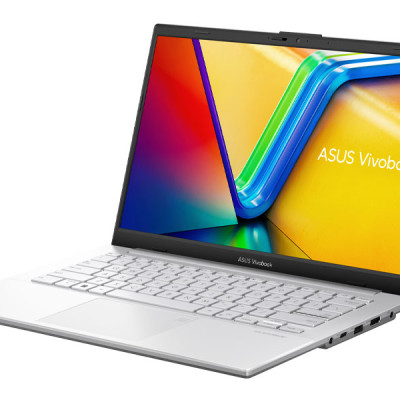 Laptop Asus Vivobook Go 14 E1404FA-NK177W (Ryzen 5 7520U | 16GB | 512GB | 14 inch FHD | AMD Radeon Graphics | Win 11 | Bạc) - Hàng Chính Hãng