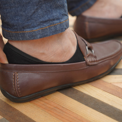 Combo 5 Đôi Tất Hài Lười Nam Lịch Lãm, Sang Trọng, Chất Liệu Sợi Cotton Cao Cấp Co Giãn 4 Chiều, Chống Hôi Chân, Silicon Chống Tụt Gót Chân MRM FASHION ( Mix Màu)