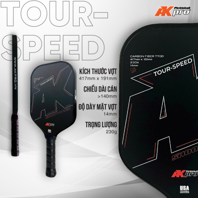 Vợt Pickleball TOUR-SPEED Carbon T700