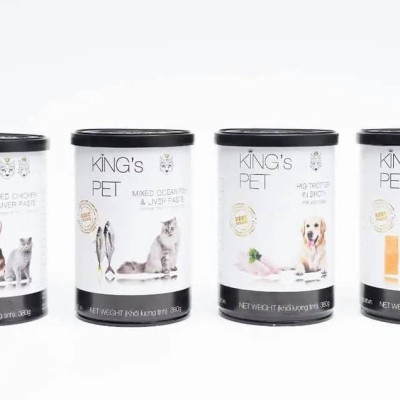 PATE KING PET CHO MÈO LON 380GR