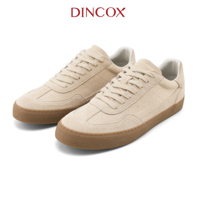 Giày Sneaker Vải Canvas Nam DC35 Beige Dincox Shoes