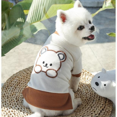 Áo đôi, áo cặp vải cotton cho Chó Mèo , Áo Giữ ấm, có tay. Quần Áo Thú Cưng