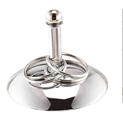 1 ĐỒ CHƠI HUẤN LUYỆN INOX CAO CẤP BỎ VÒNG VÀO CỘT (SIÊU BỀN)