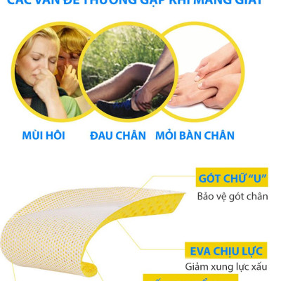 Lót giày thể thao EVA êm chân có cấu trúc tổ ong thoáng khí buybox BBPK25