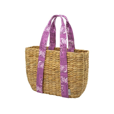 Cath Kidston - Túi/Small Straw Basket Bag - Bandana - Pink -1048605