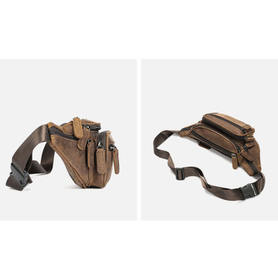 Túi Bao Tử, Túi Đeo Bụng, Túi Đeo Vai Da Bò Marrant BHM8879