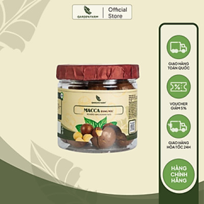 Hạt macca GARDEN FARM hũ 500g