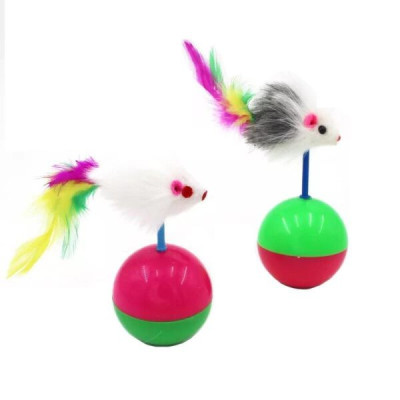 Đồ Chơi Bóng Lật Đật Tương Tác Phản Xạ Nhanh Cho Mèo 