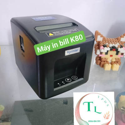 Máy in đơn Livestream, Máy in hóa đơn kết nối điện thoại, Máy in nhiệt K80, Máy in Bill kết nối điện thoại - Hàng Chính Hãng