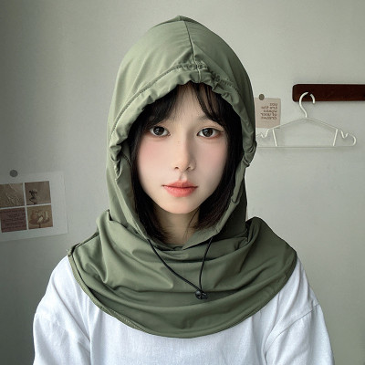 Mũ che toàn mặt bằng lụa chống nắng, chống tia cực tím xịn xò cho cả nam và nữ