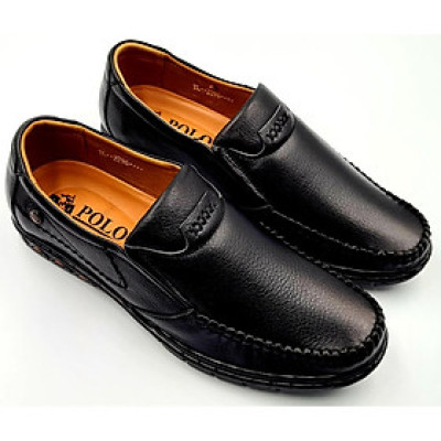 GIÀY LƯỜI NAM DA BÒ 100%, HÀNG CAO CẤP, ĐI RẤT ÊM CHÂN, KHÔNG HÔI