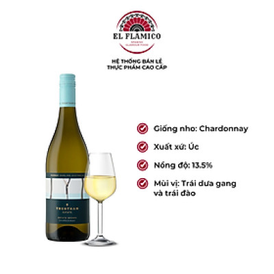 Rượu vang trắng Úc Estate Chardonnay White Wine (13.5%/Vol)