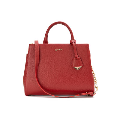 Túi xách nữ công sở Gence da bò Mill TX21 Đỏ Euphoria