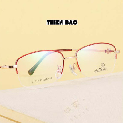 Kính lão thị, viễn thị xẻ cước thời trang NAM NỮ ( Có 0 độ) Đọc sách rõ nét nửa viền tròng Nhật sáng rõ chuẩn độ Loại I cực đẹp