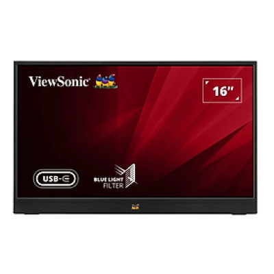 Màn Hình Di Động ViewSonic VA1655 16" IPS FHD USB-C - Hàng chính hãng 