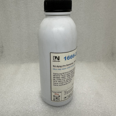 Mực nạp, Mực đổ LN 1666 2020 dùng cho máy in Samsung ML 1666, 1660, ML 2161, SL-M2020 trọng lượng 80g - hàng chính hãng