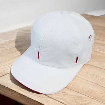 (Hàng VNXK) Nón kết, mũ lưỡi trai Capo vệt đỏ Phối vải Denim đẹp Form chuẩn (Ảnh thật)