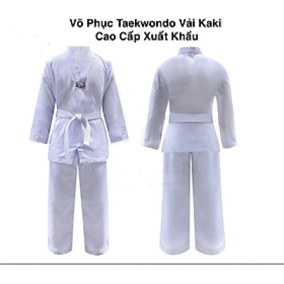 Bộ Đồ Võ phục Taekwondo Nhiều Size Kèm Đai | Quần Áo Tập Võ, Trang Phục Võ Thuật | Đồng Phục Tập Võ Taekwondo