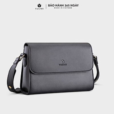 Túi Yuumy ( Thời trang nữ nắp gập dạng hộp size 21 - Túi đeo chéo da Seasand YN155 )