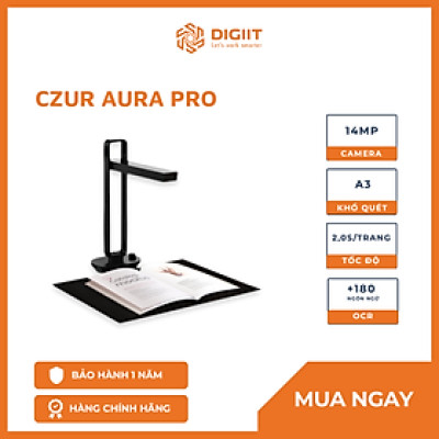 Máy Scan thông minh AuraPro-Czur - Hàng Chính Hãng