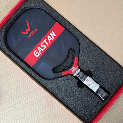 Vợt chơi Pickleball cao cấp Wi-ka Gastan - mặt vợt nhám, Carbon T1000