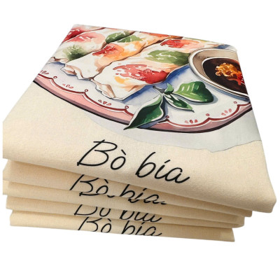 Túi tote trơn và hoạ tiết hình dễ thương xinh xắn nhiều size 3B