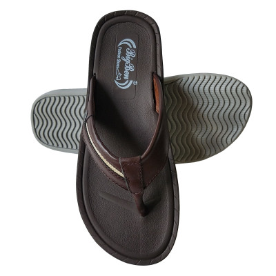 Dép Xỏ Ngón Nam BIGGBEN Da Bò Thật DK05