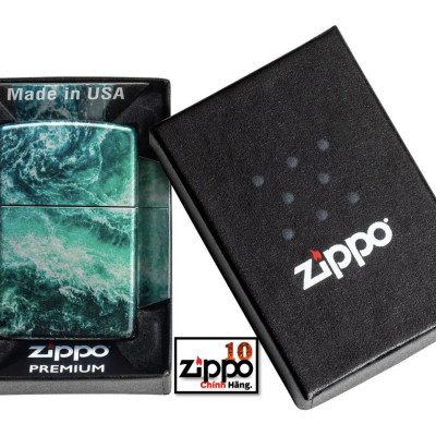 Bật lửa ZIPPO 48621 Rogue Wave Design - Chính hãng 100%