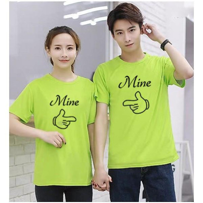 Áo Thun Cặp Đôi so Cute In Họa Tiết Tình Yêu xinh xắn chất thun đẹp